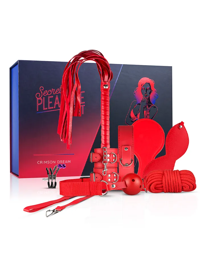Secret Pleasure Chest Crimson Dream - Bondage kit 1 [full]