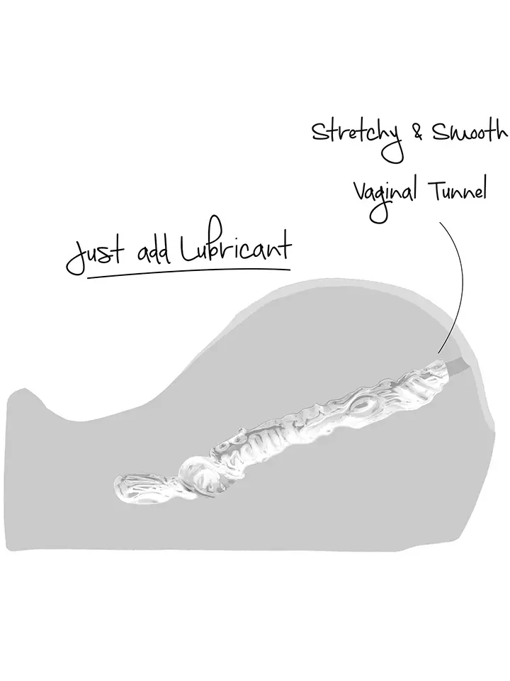 See-Through Fuckable Pussy - Vagina masturbator 5