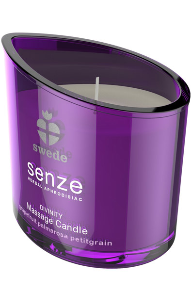 Senze Massage Candle Grapefruit Palmarosa Petitgrain 50ml - Massagekerzen 1