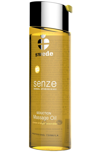 Senze Seduction Massage Oil Clove Orange Lavender 150ml - Massageöl 1