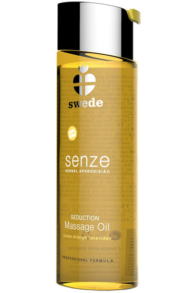 Senze Seduction Massage Oil Clove Orange Lavender 75ml - Massageöl 1