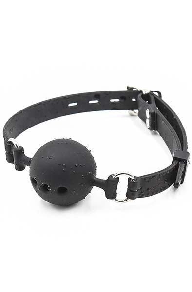 Set Of Silicone Gag Balls 3-pcs Black - Knebelball 2
