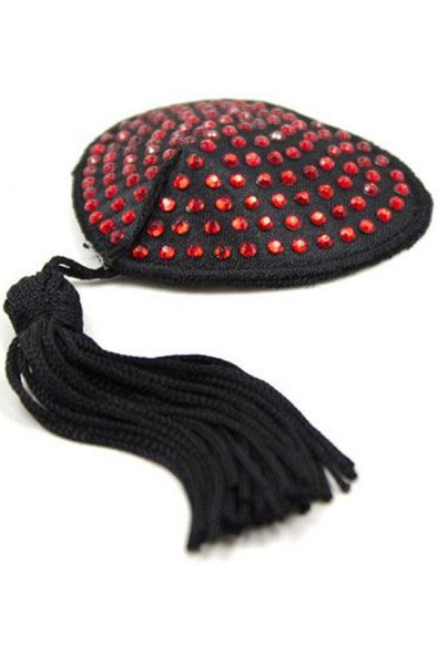 Shine Nipples Tassels Red - Brustwarzenkappen 2