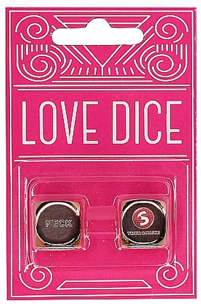 Shots Love Dice Rosé Gold - Würfelspiel 4