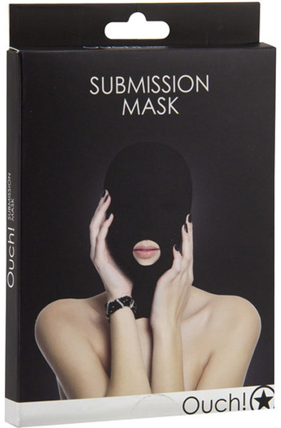 Shots Submission Mask Black - BDSM mask 2