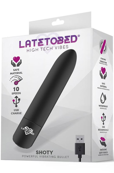 Shoty Powerful Vibrating Bullet 10-Speed USB - Kugel-Vibrator 3