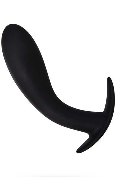 Silicone Anal Plug Black 14,5 cm - Analplug 2