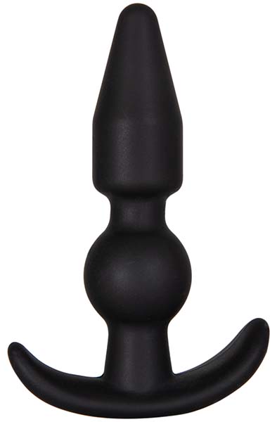 Silicone Black Anchor Plugg Small - Analplug 1