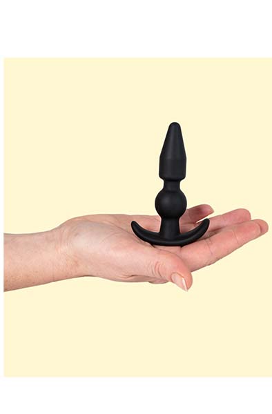 Silicone Black Anchor Plugg Small - Analplug 3