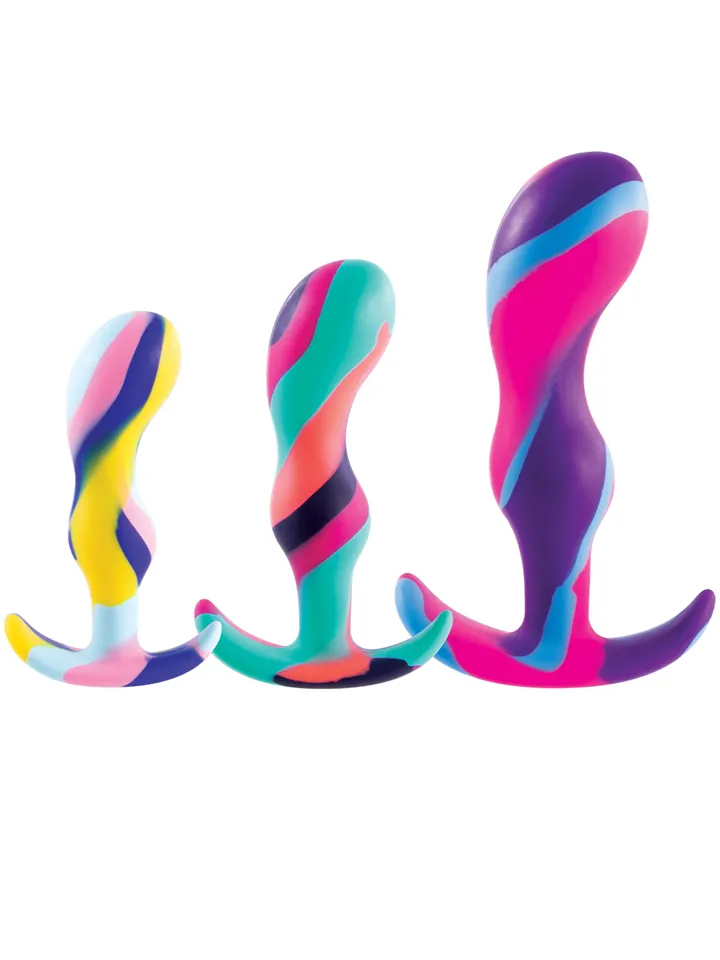 Silicone Butt Plug Training Kit - Anal plug set 1