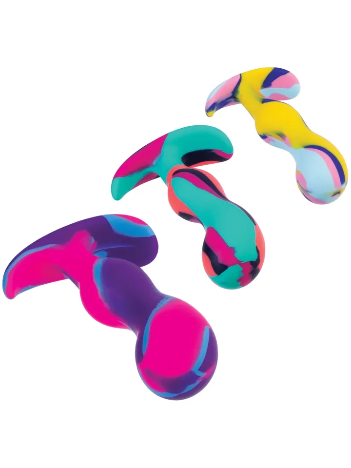 Silicone Butt Plug Training Kit - Anal plug set 2