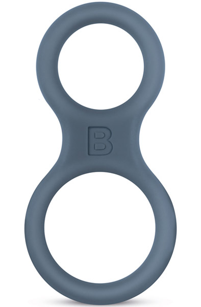 Silicone Cock Ring & Ball Stretcher - Penis- und Hodensackringe 1