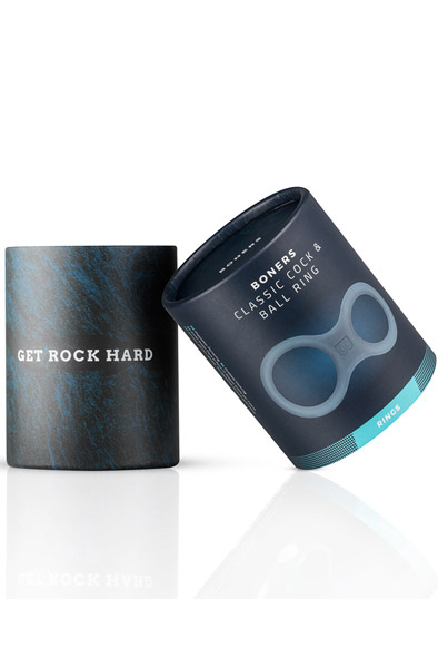 Silicone Cock Ring & Ball Stretcher - Penis- und Hodensackringe 2