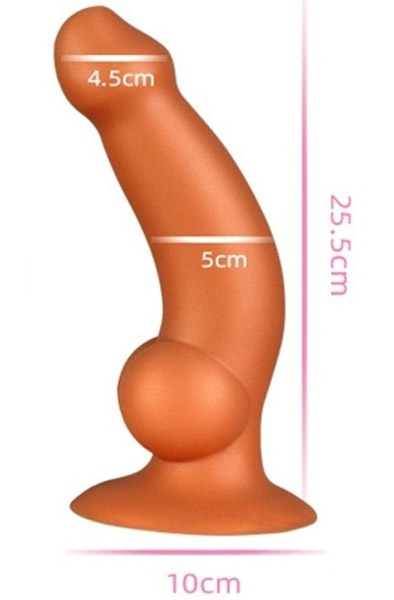 Silicone Dildo Stoopy L 25,5 cm - Anal-Dildo 2