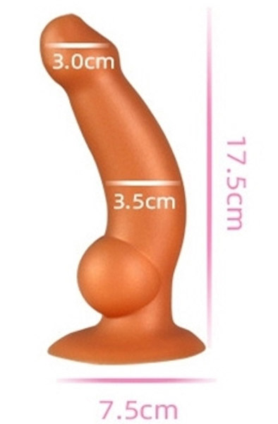 Silicone Dildo Stoopy S 17,5 cm - Anal-Dildo 2