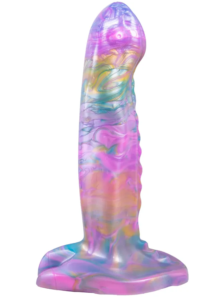 Silicone Monster Dildo Rainbow 26,2 cm - Dragon dildo 1