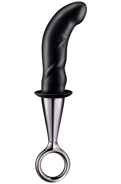 Silicone Plug With Finger Ring 20 cm - Analplug mit Zugring 1