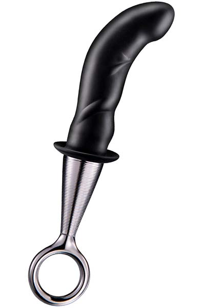 Silicone Plug With Finger Ring 20 cm - Analplug mit Zugring 3