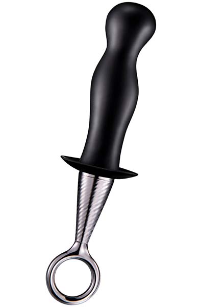 Silicone Plug With Finger Ring 22,5 cm - Analplug mit Zugring 3