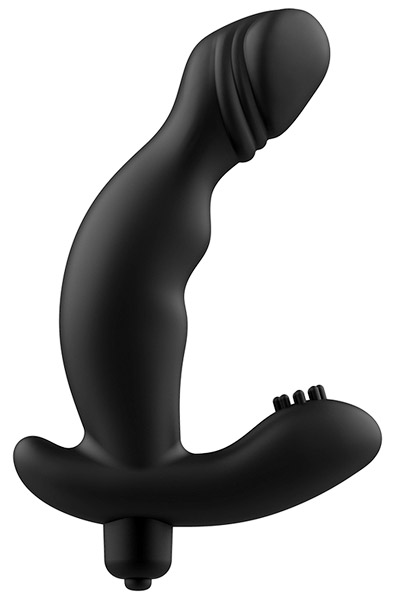 Silicone Stimulating Beaded P-spot Vibe - Prostata-Vibrator 1