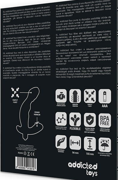 Silicone Stimulating Beaded P-spot Vibe - Prostata-Vibrator 4