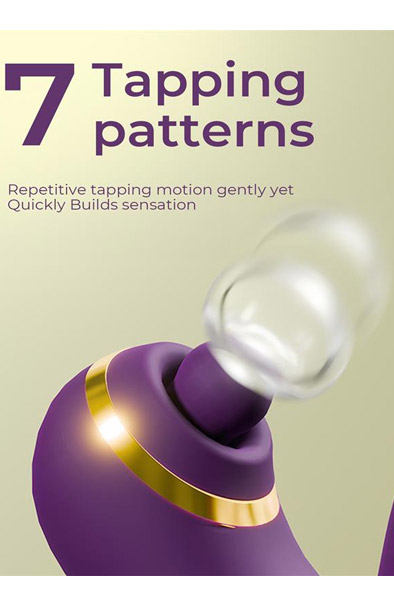 Siter Vibe With Hitting Ball & Flipping Tongue - Rabbit-Vibrator 3