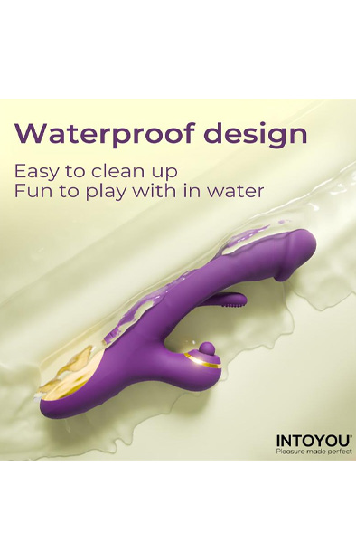 Siter Vibe With Hitting Ball & Flipping Tongue - Rabbit-Vibrator 5