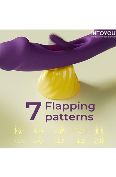 Siter Vibe With Hitting Ball & Flipping Tongue - Rabbit-Vibrator 6