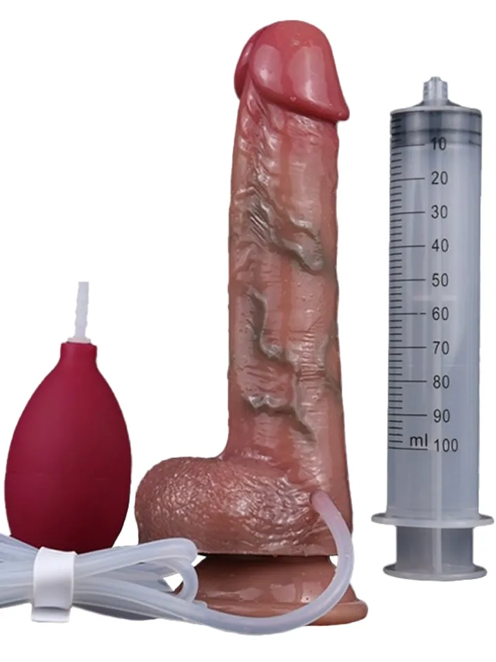 Skinnier Ejaculating Dildo 18 cm - Squirting dildo 1
