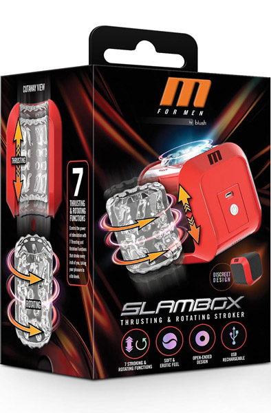 SlamBox Thrusting & Rotating Stroker - Automatischer Masturbator 1