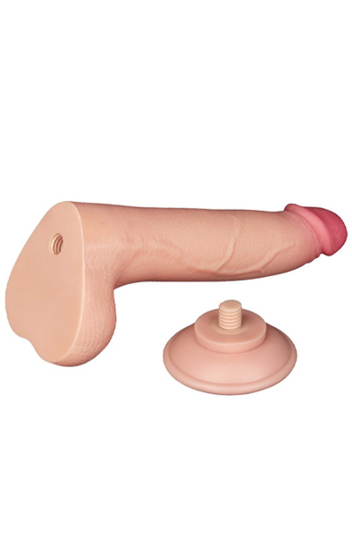 Sliding-Skin Dual Layer Dildo 20 cm - Realistischer Dildo 7