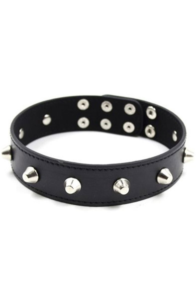 Spikes Collar Black - BDSM Halsband 1