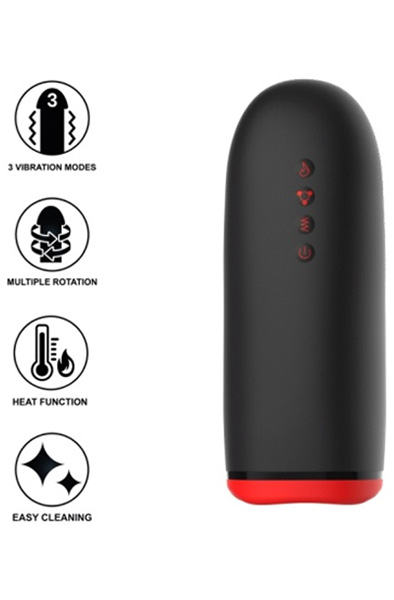 Spin-X Heating & Rotation Masturbator - Vibrations-Masturbator 7