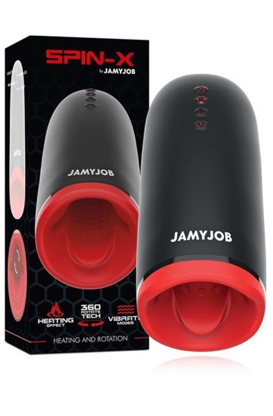 Spin-X Heating & Rotation Masturbator - Vibrations-Masturbator 8