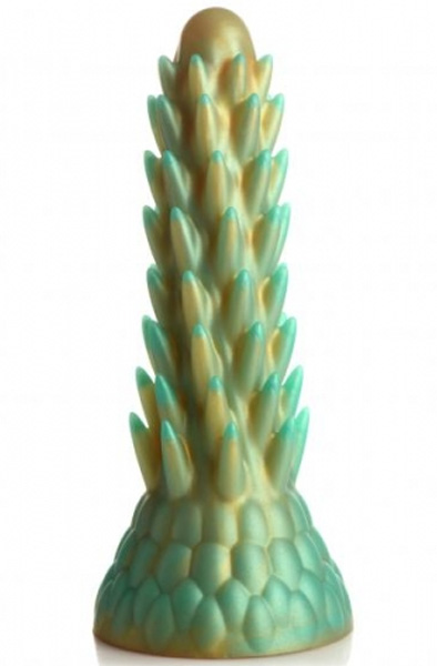 Stegosaurus Spiky Reptile Silicone Dildo 19 cm - Monster-Dildo 1