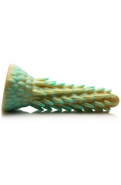 Stegosaurus Spiky Reptile Silicone Dildo 19 cm - Monster-Dildo 3