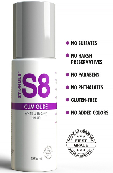 Stimul8 Hybrid Cum Glide 125ml - Künstliches Sperma 2