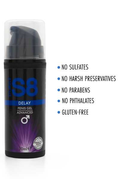 Stimul8 S8 Delay Penis Gel 30ml - Verzögerungsgel 2