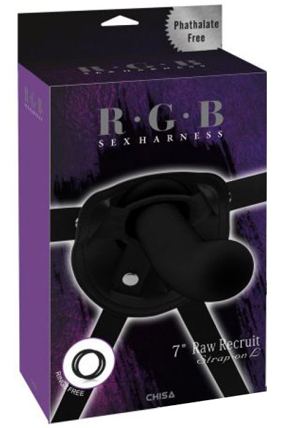 Strap On Raw Recruit - Umschnalldildo mit Geschirr 1