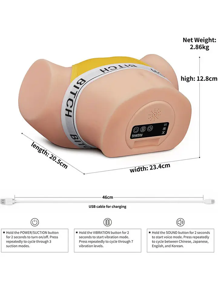 Streetgirl #16 Masturbator With Vibration & Moans - Sex doll 3