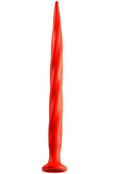 Stretch Worm Long Dildo Red 40cm - Extra langer Anal-Dildo 1