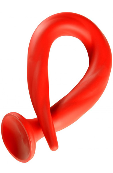 Stretch Worm Long Dildo Red 40cm - Extra langer Anal-Dildo 2