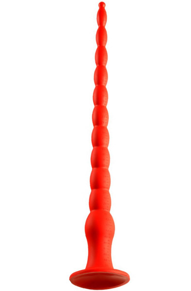Stretch Worm Long Dildo Red 55cm - Extra langer Anal-Dildo 1