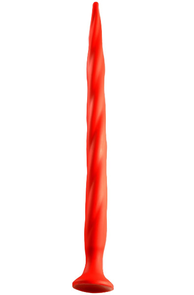 Stretch Wurm Langer Dildo Rot 50cm - Extra langer Anal-Dildo 1