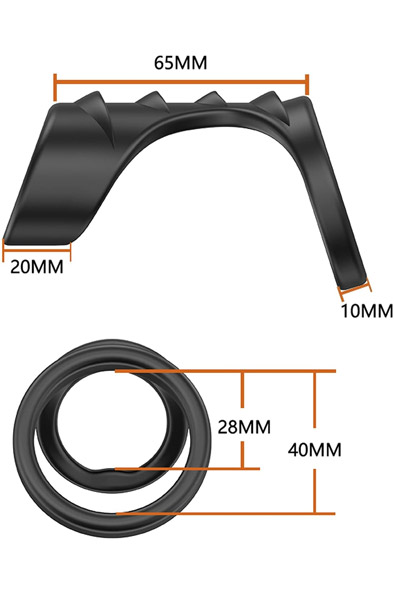 Stretchy Ejaculation Delay Ring - Cockring 2