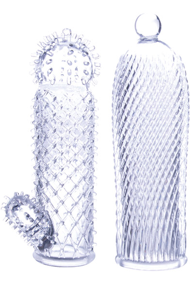 Stretchy Touch Seductive Tickler Sleeve - Penisverlängerung/Penishülle 1