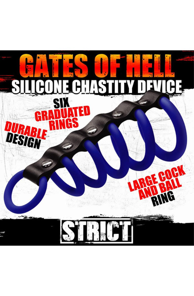 Strict Gates of Hell Chastity Device - Keuschheitskäfig 5
