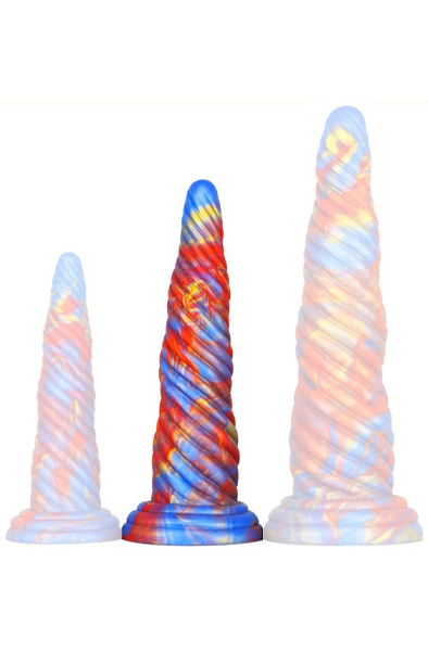 Strik Horn Dildo Medium 25 cm - Drachen-Dildo 4