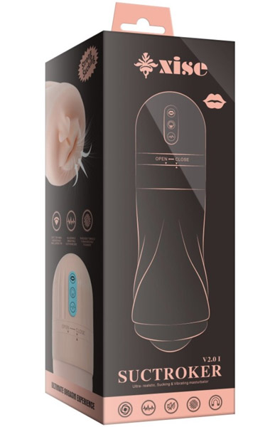 Suckstroker 2.0 Sucking & Vibrating Masturbator - Automatic masturbator 5