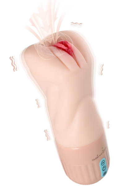 Suckstroker Sucking & Vibrating Masturbator - Automatic masturbator 1